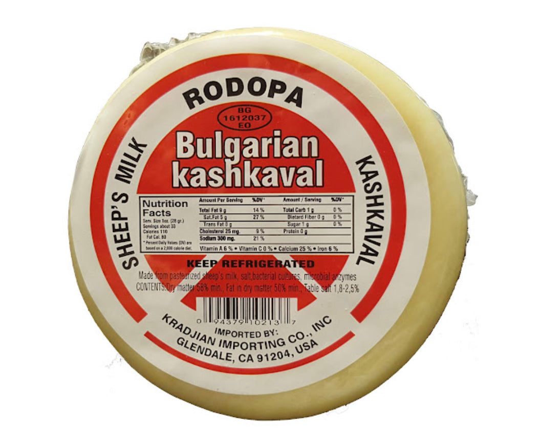 Rodopa Bulgarian kashkaval